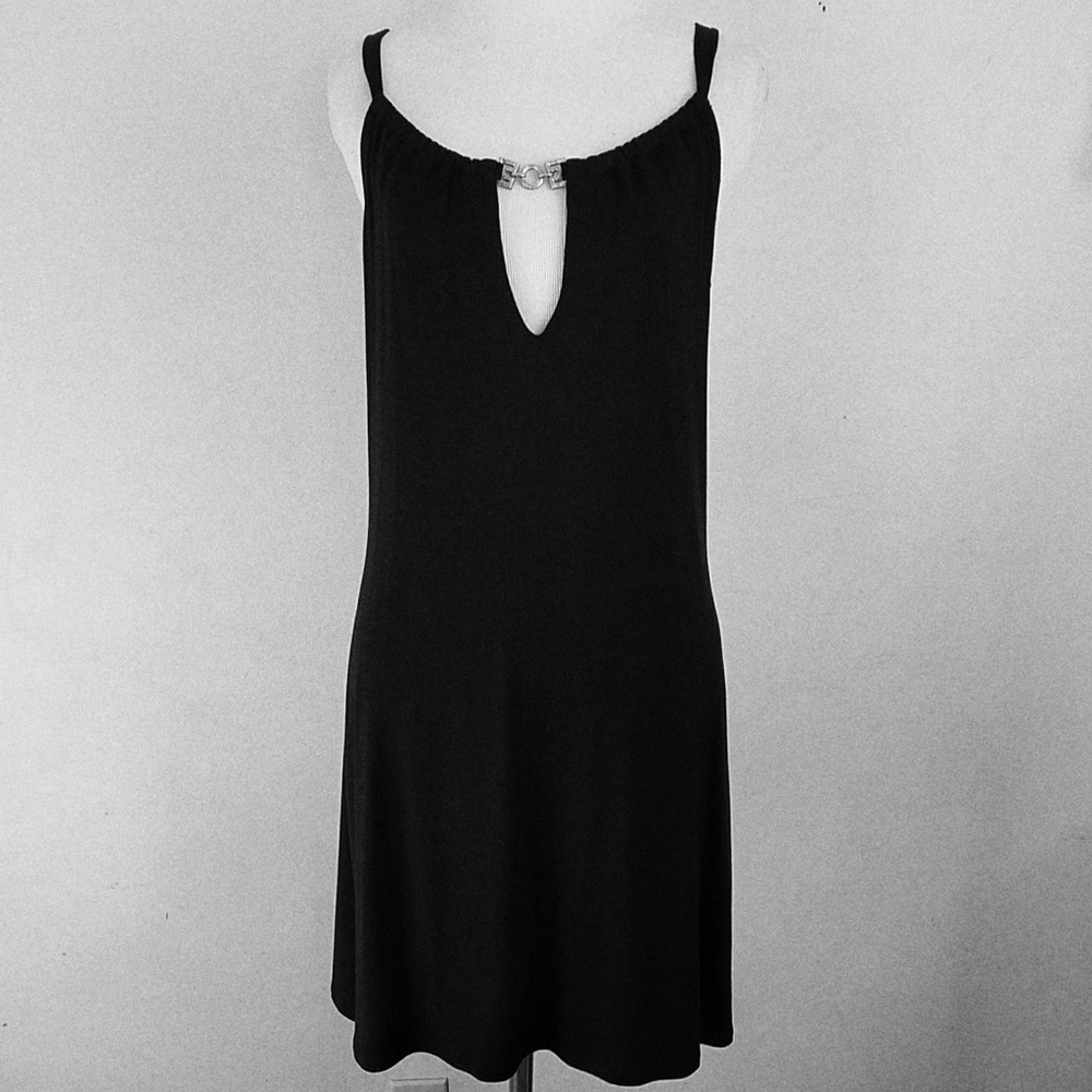 Trina Turk Black Halter Dress